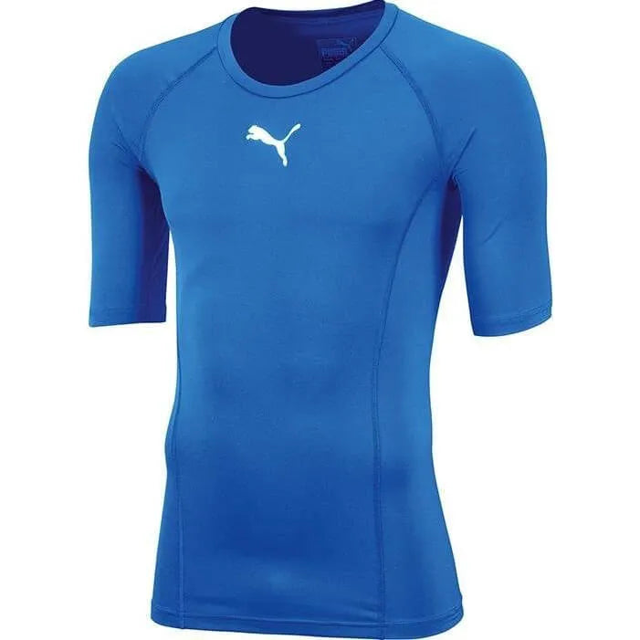 Puma LIGA Baselayer Men's SS Tee Electric Blue (Front)