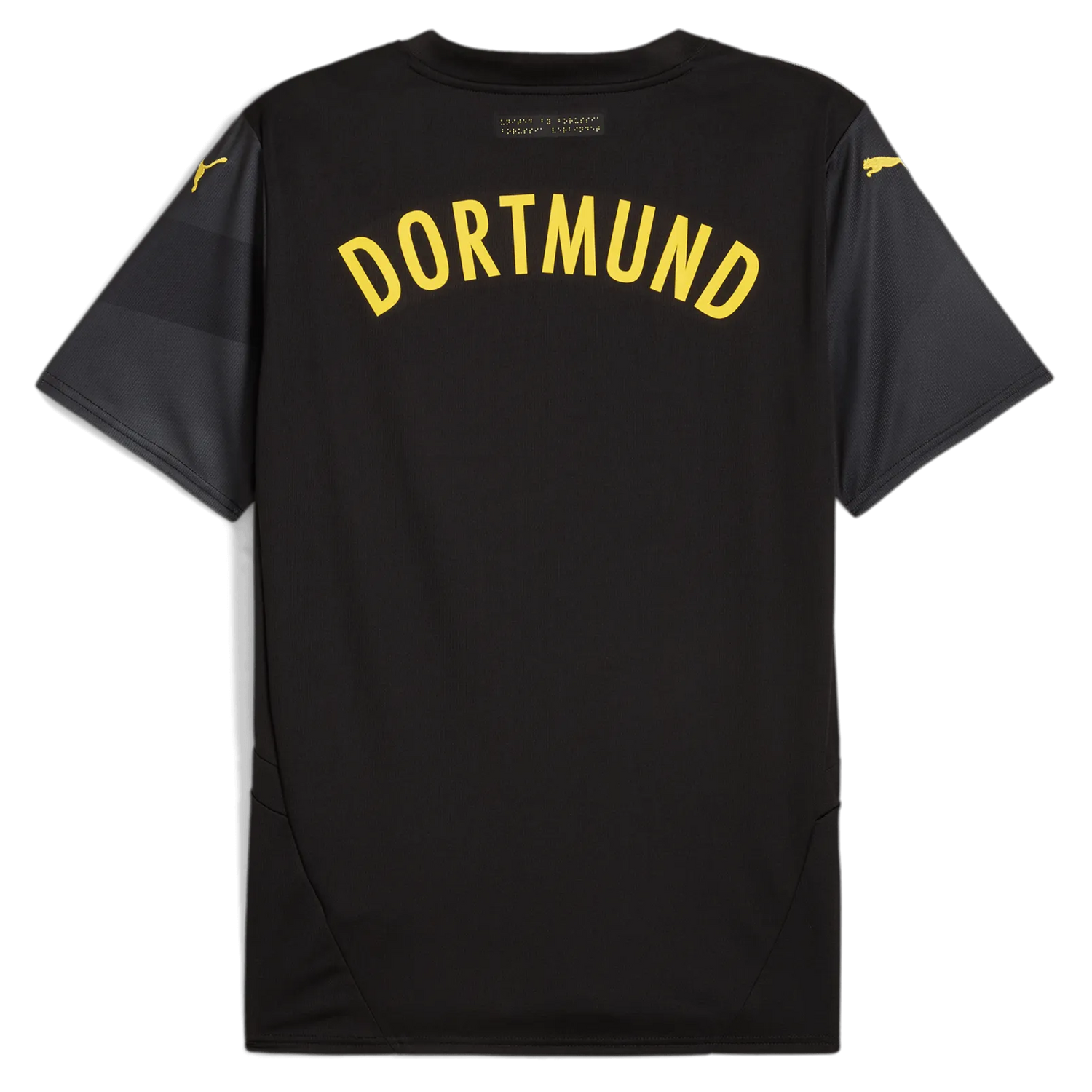 Puma 2024-25 Borussia Dortmund Men's Stadium Away Jersey (Back)