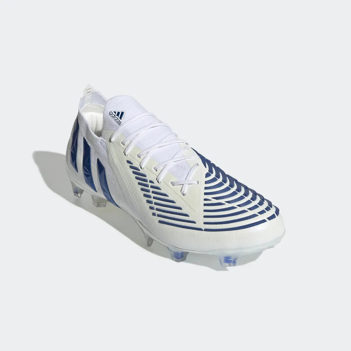 adidas Predator Edge .1 Low FG - White-Blue (Diagonal 1)