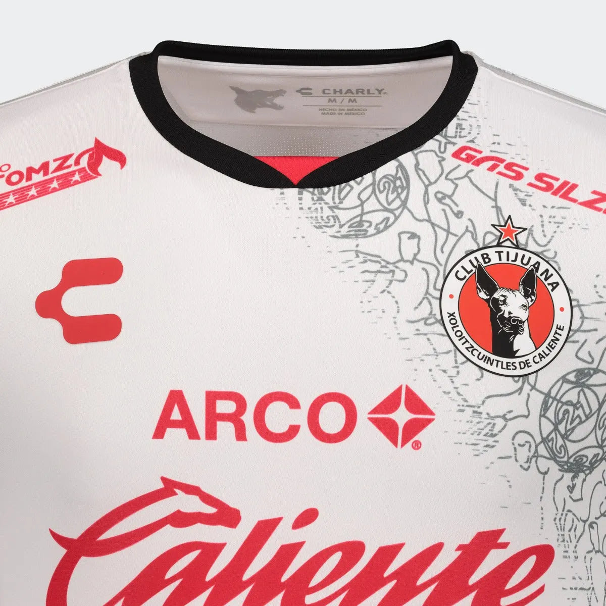 Charly 2020-21 Xolos Away Jersey - White-Red