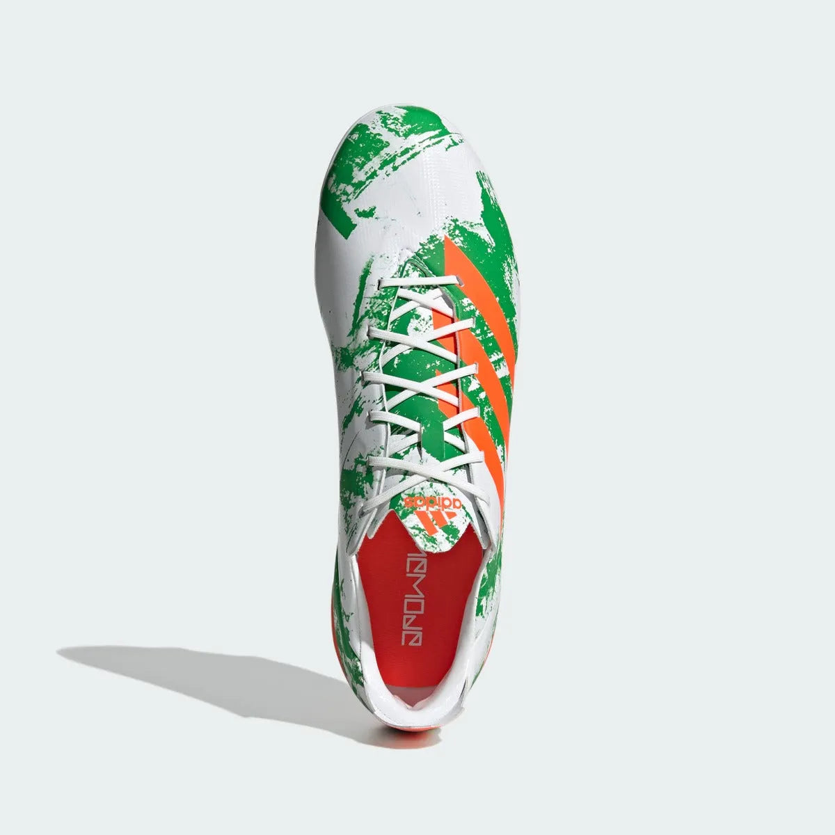 Adidas GameMode FG - White-Green-Solar Red (Top)