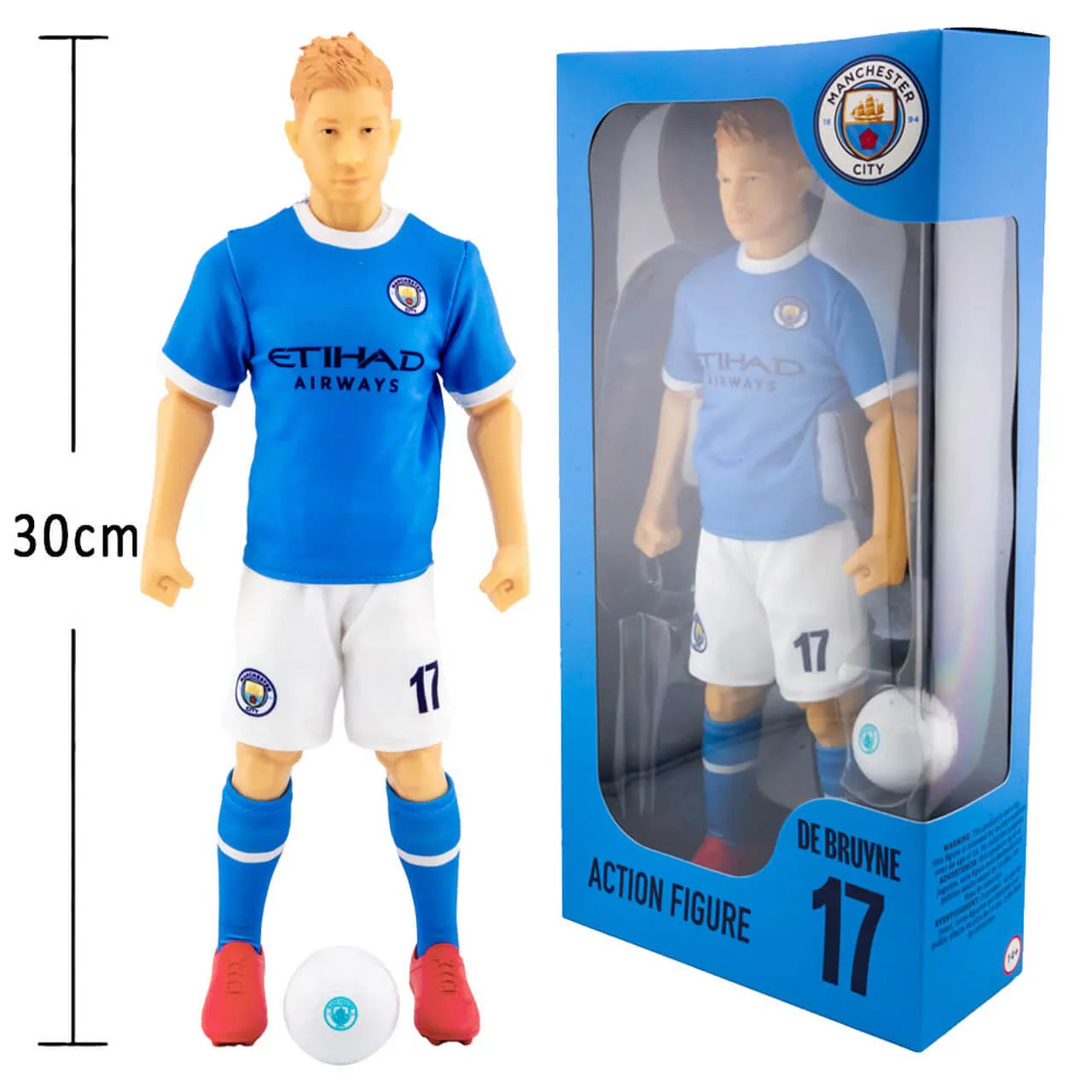 Socker Action Figure De Bruyne (Box 1)