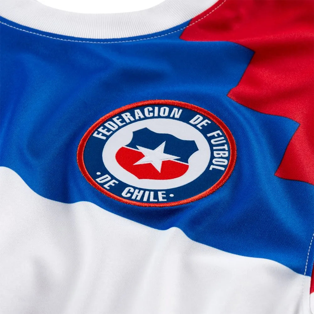 Nike 2020-21 Chile Away Jersey - White-Blue-Red