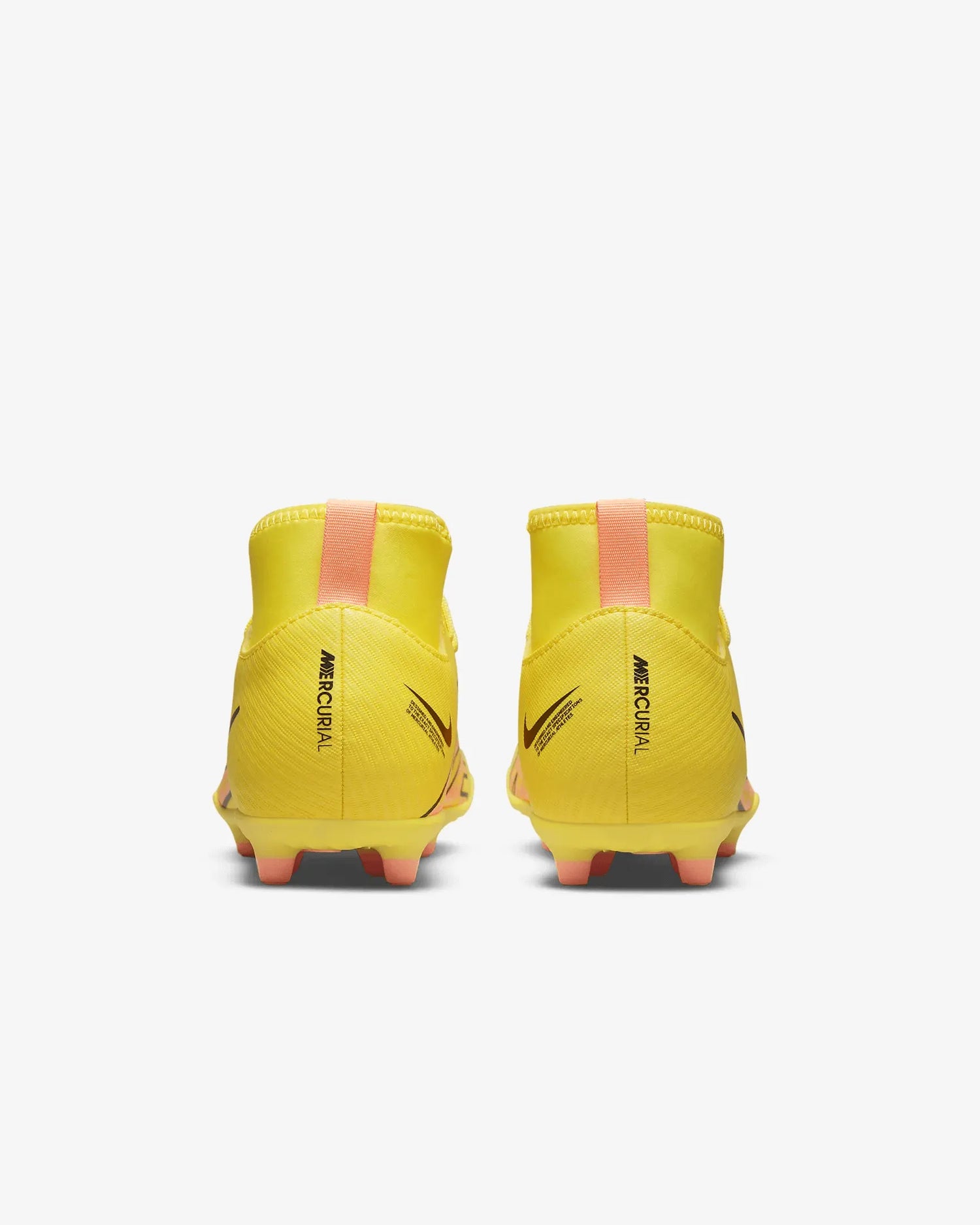 Nike JR Mercurial Superfly Academy FG/MG Yellow Strike (Pair - Back)