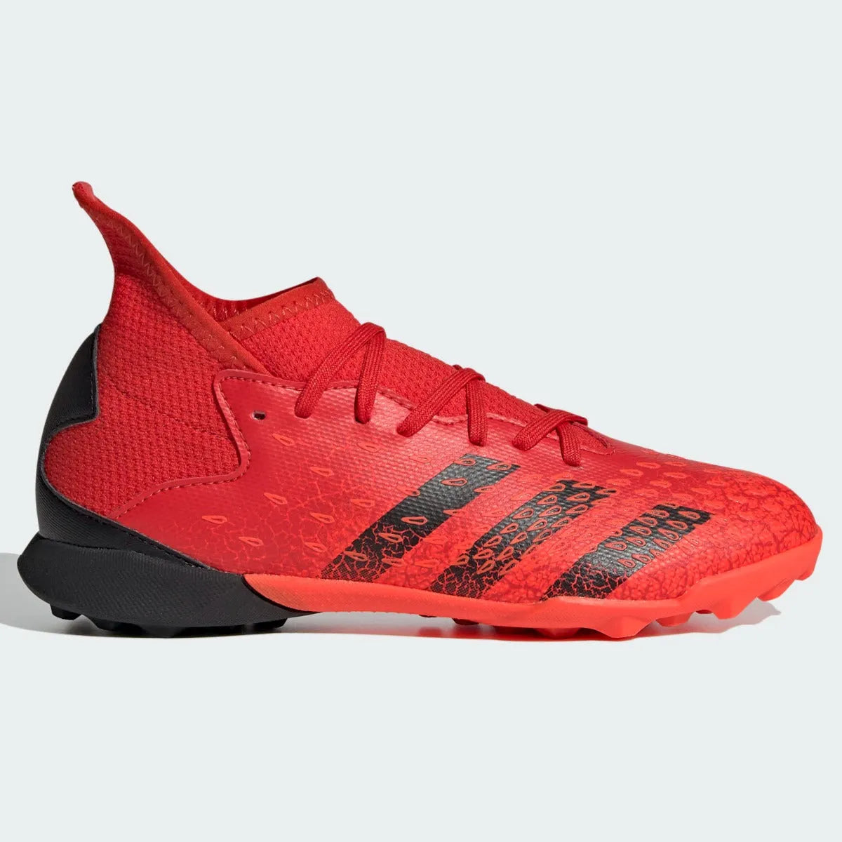 Adidas JR Predator Freak .3 TF - Red-Black (Side 1)