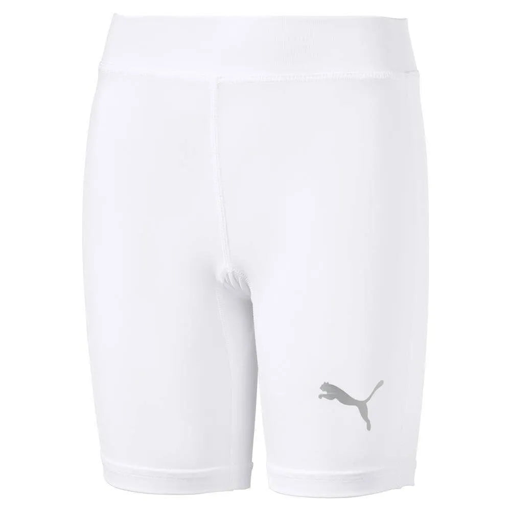 Puma LIGA Baselayer Youth Short Tights Puma White (Front)