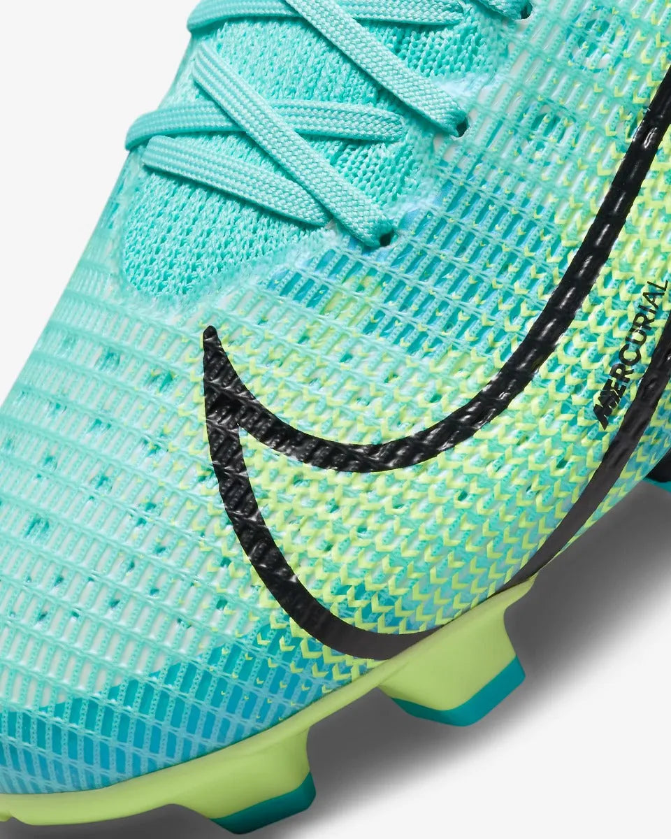 Nike Vapor 14 PRO FG - Turquoise-Lime Glow (Detail 2)