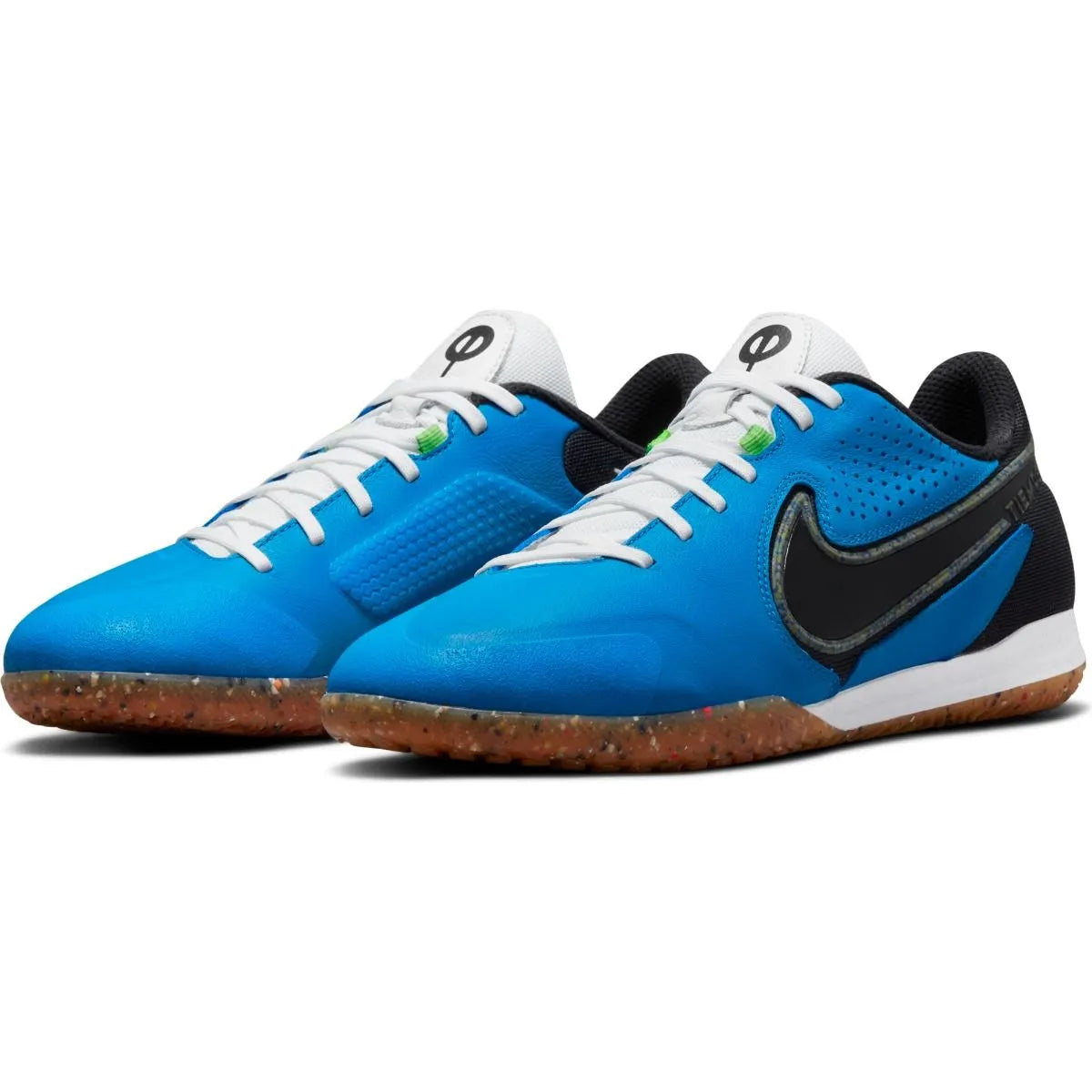 Nike Legend 9 PRO React IC - Blue-Black (Pair - Diagonal)