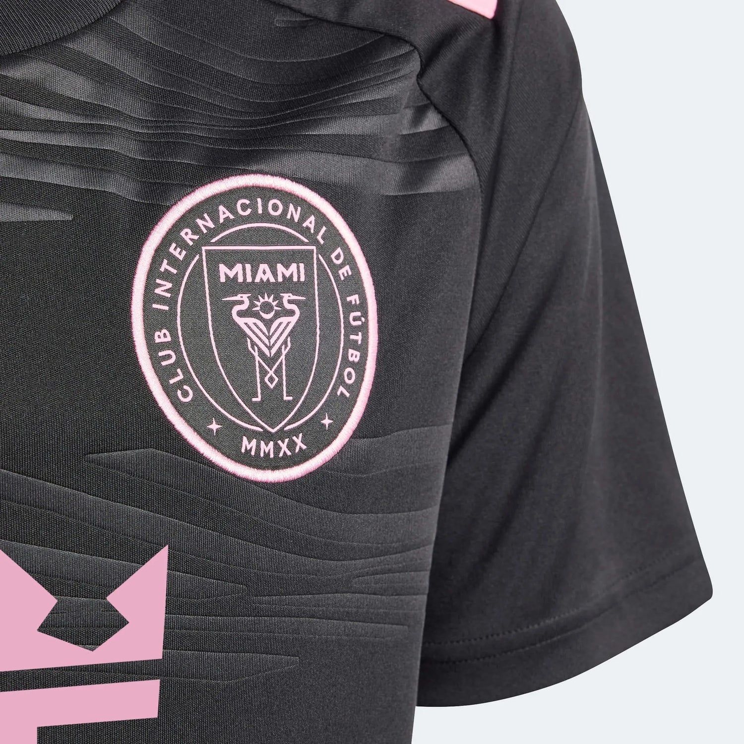 adidas 2024-25 Inter Miami Youth Stadium Away Jersey (Detail 2)