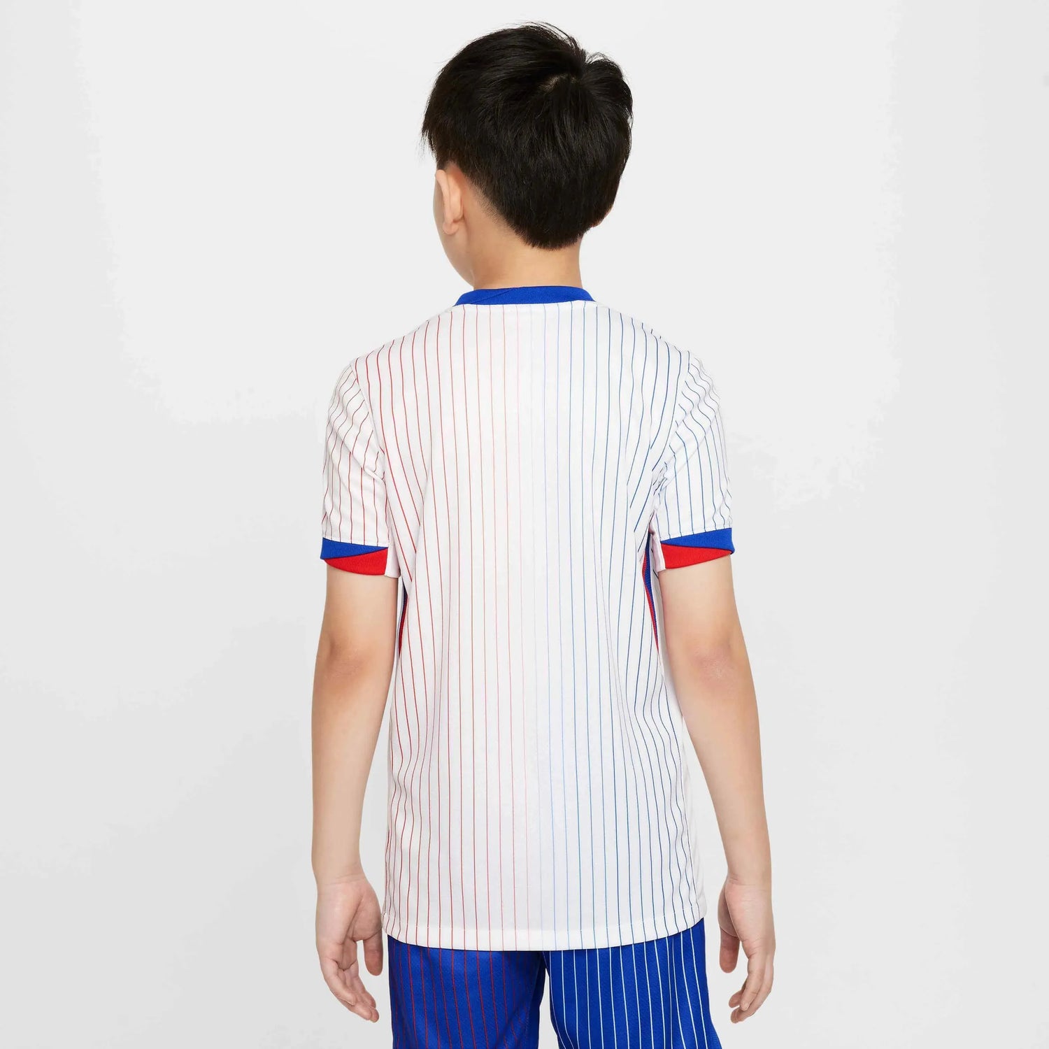 Nike 2024-25 France Youth Stadium Away Jersey (Model - Back)