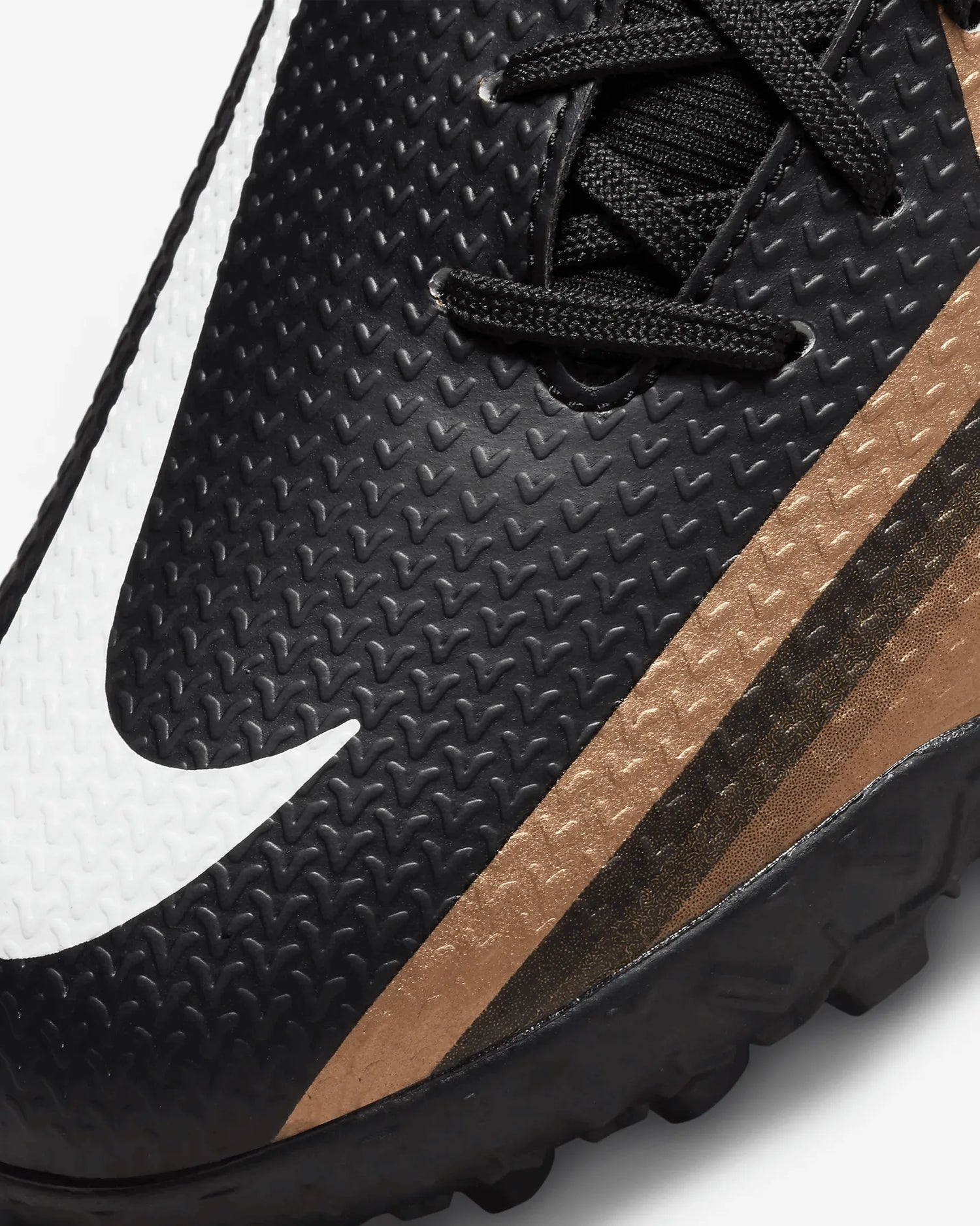 Nike Phantom GT2 Academy DF Turf - Metallic Copper (Detail 1)