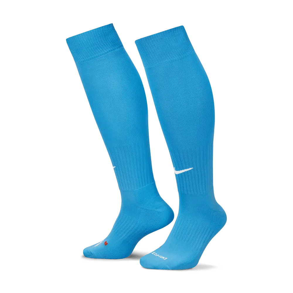 Nike Classic Knee-High Socks University Blue (Pair - Lateral)