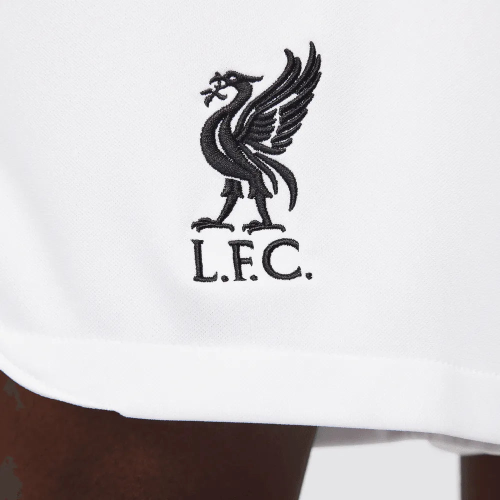 Nike 2022-23 Liverpool Stadium Away Shorts - White (Detail 2)