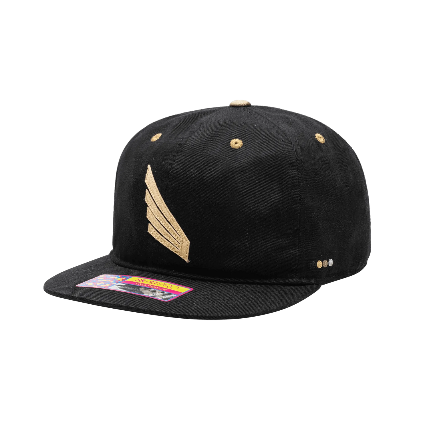 Fan Ink Collection LAFC Bankroll City Snapback Hat (Lateral - Front 1)