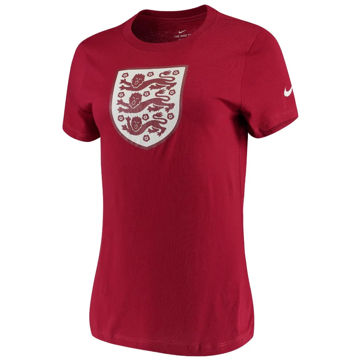 Nike England 2019-20 Women's Crest T-Shirt - Red