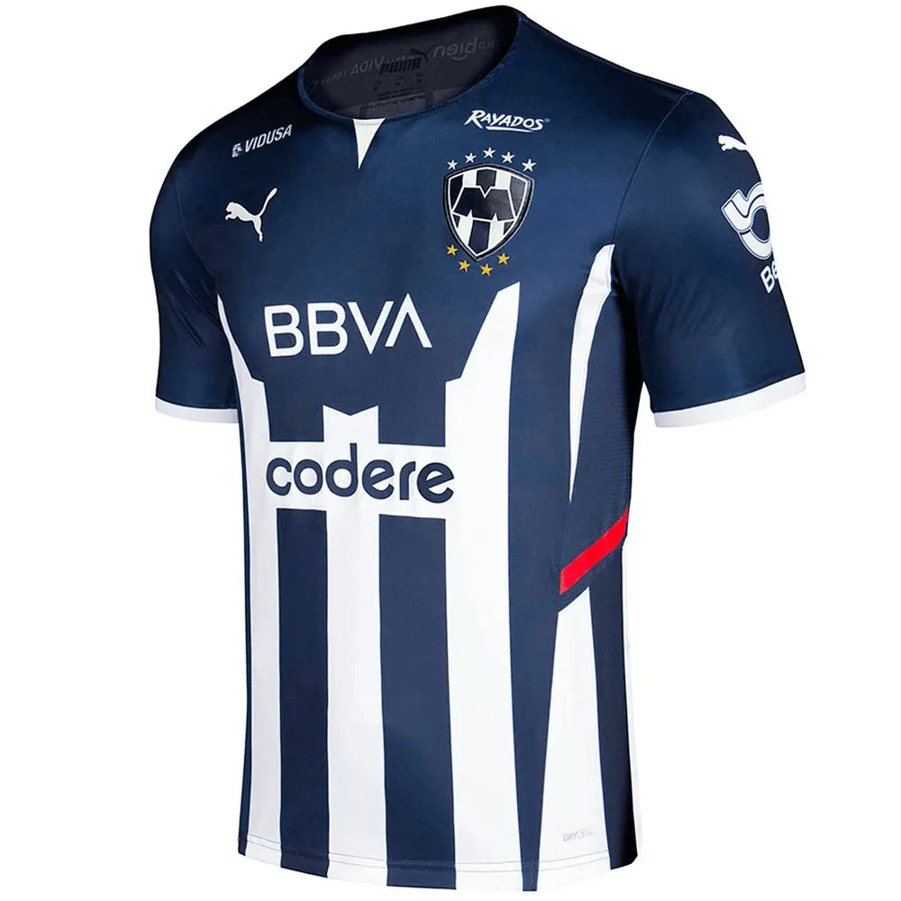 Puma 2021-22 Monterrey Home jersey - Navy-White (Front)