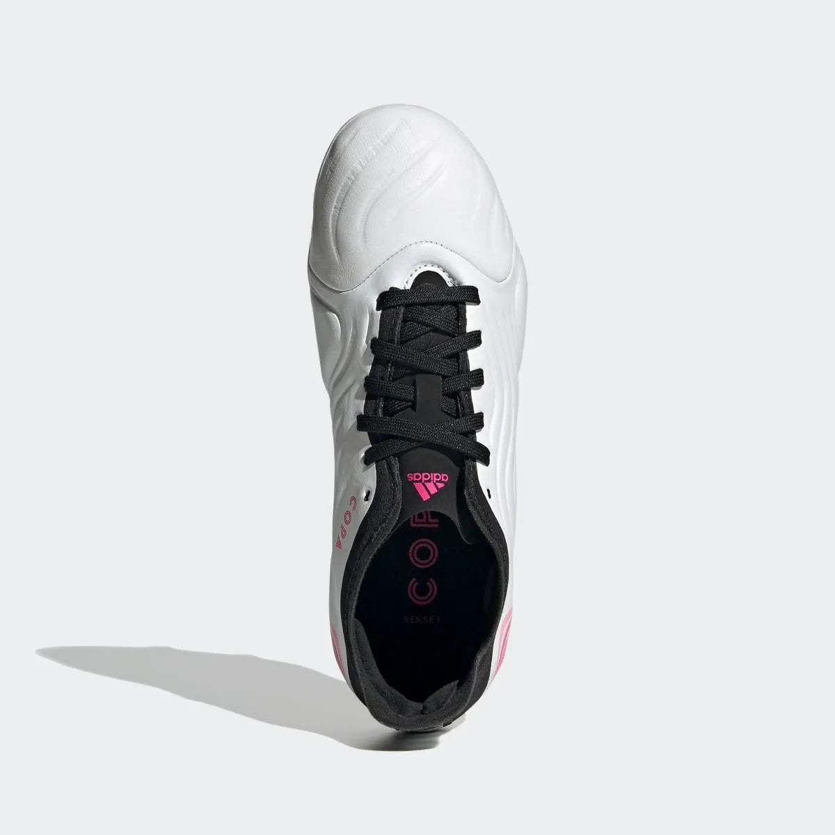 Adidas JR Copa Sense .1 FG - White-Black-Pink (Top)