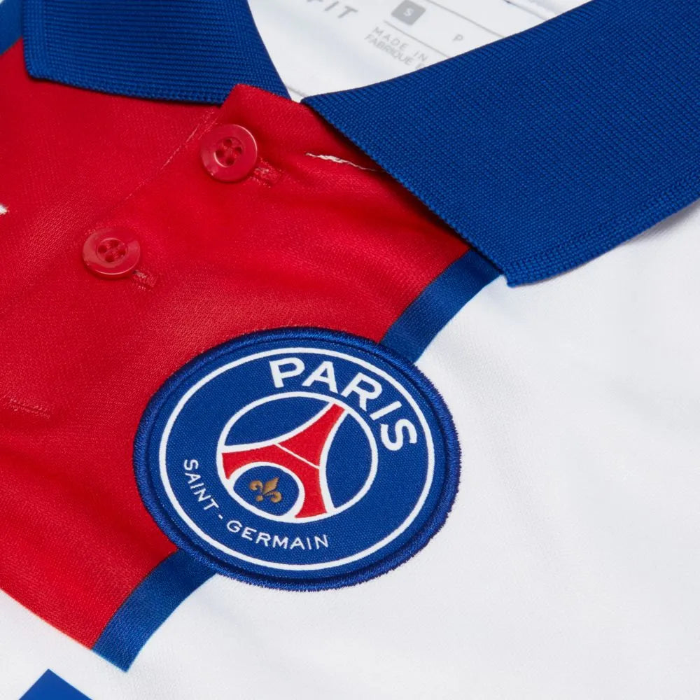 Nike 2020-21 PSG YOUTH Away Jersey - White-Royal-Red