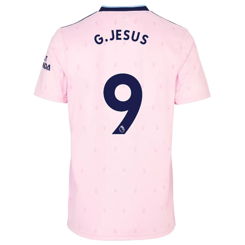 adidas 2022-23 Arsenal Third Jersey - Clear Pink