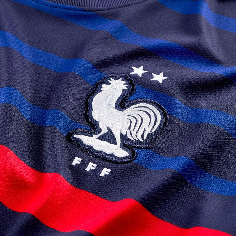 Nike 2020-21 France Home Jersey - Blue-Red