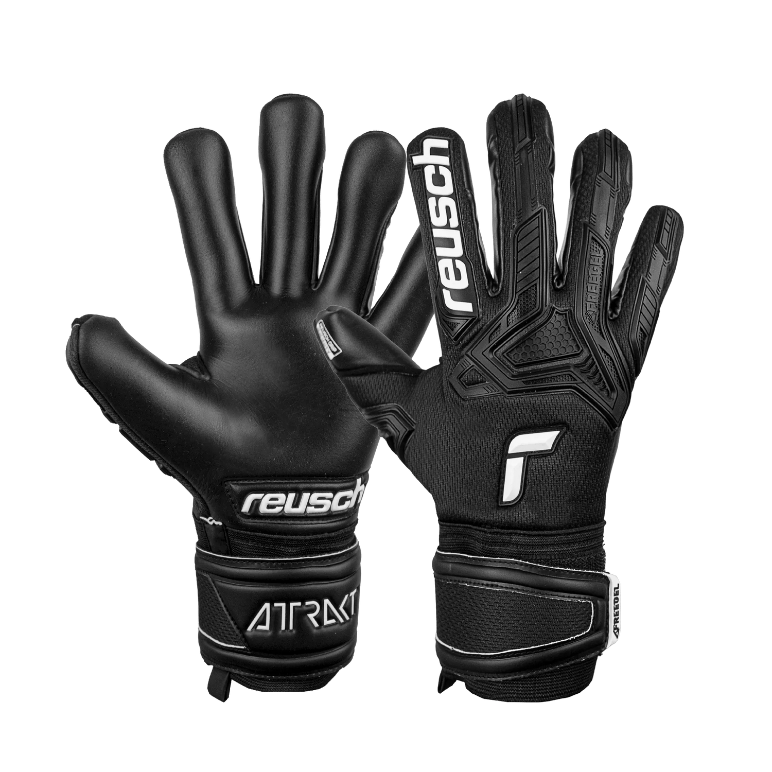 Reusch Attrakt Freegel Infinity FS Goalkeeper Glove - Black