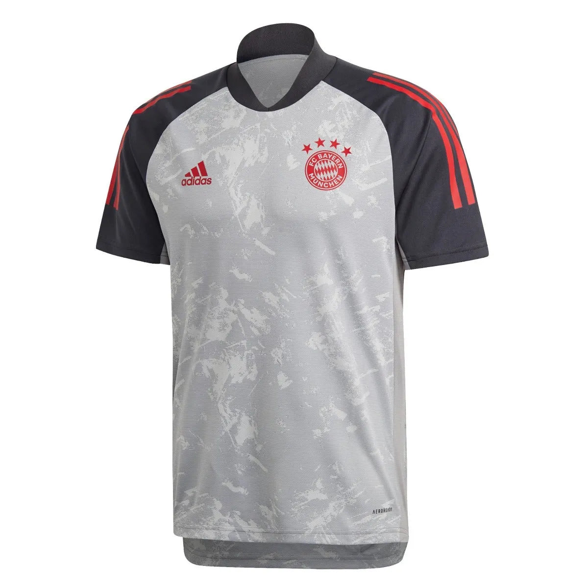 Adidas 2020-21 Bayern Munich European Training Jersey - Onix-Red