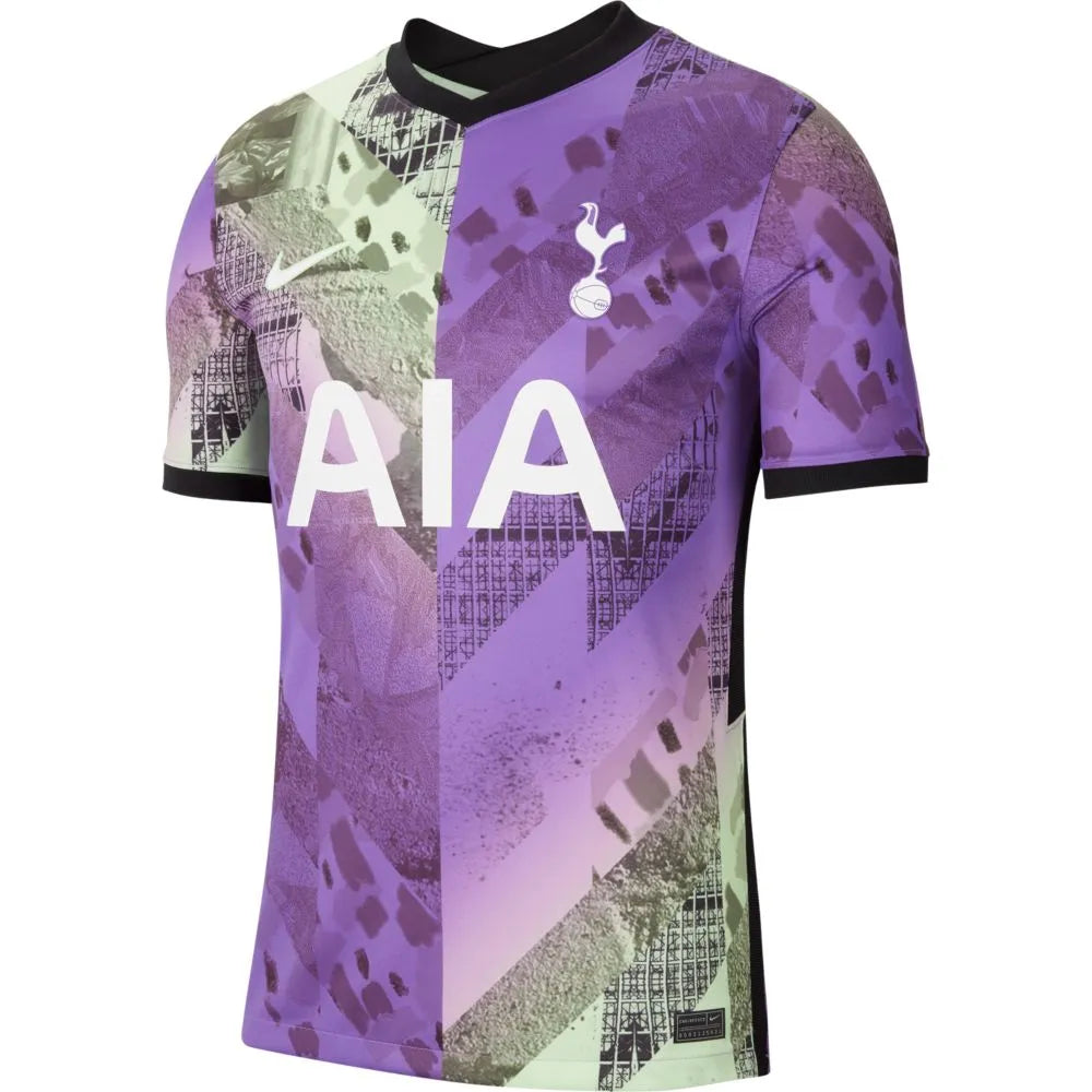 Nike 2021-22 Tottenham Third Jersey - Wild Berry-Black-White (Front)