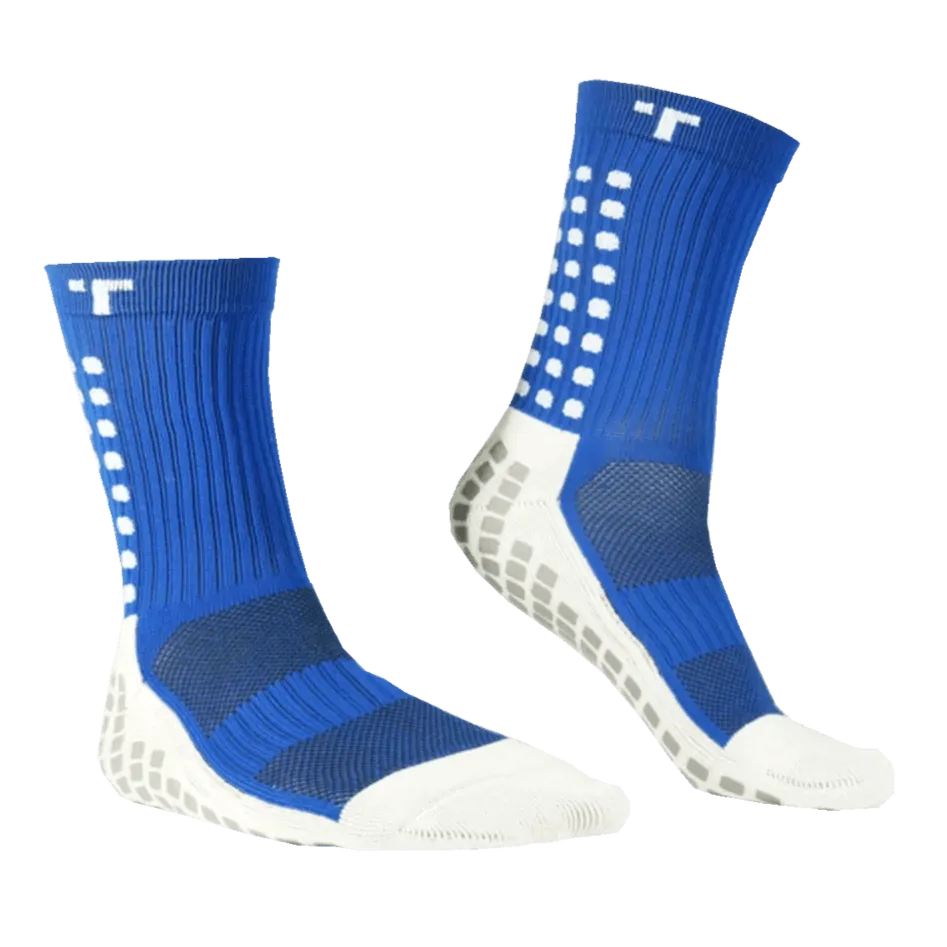 TruSox Mid-Calf Crew Length Socks Royal (Pair)