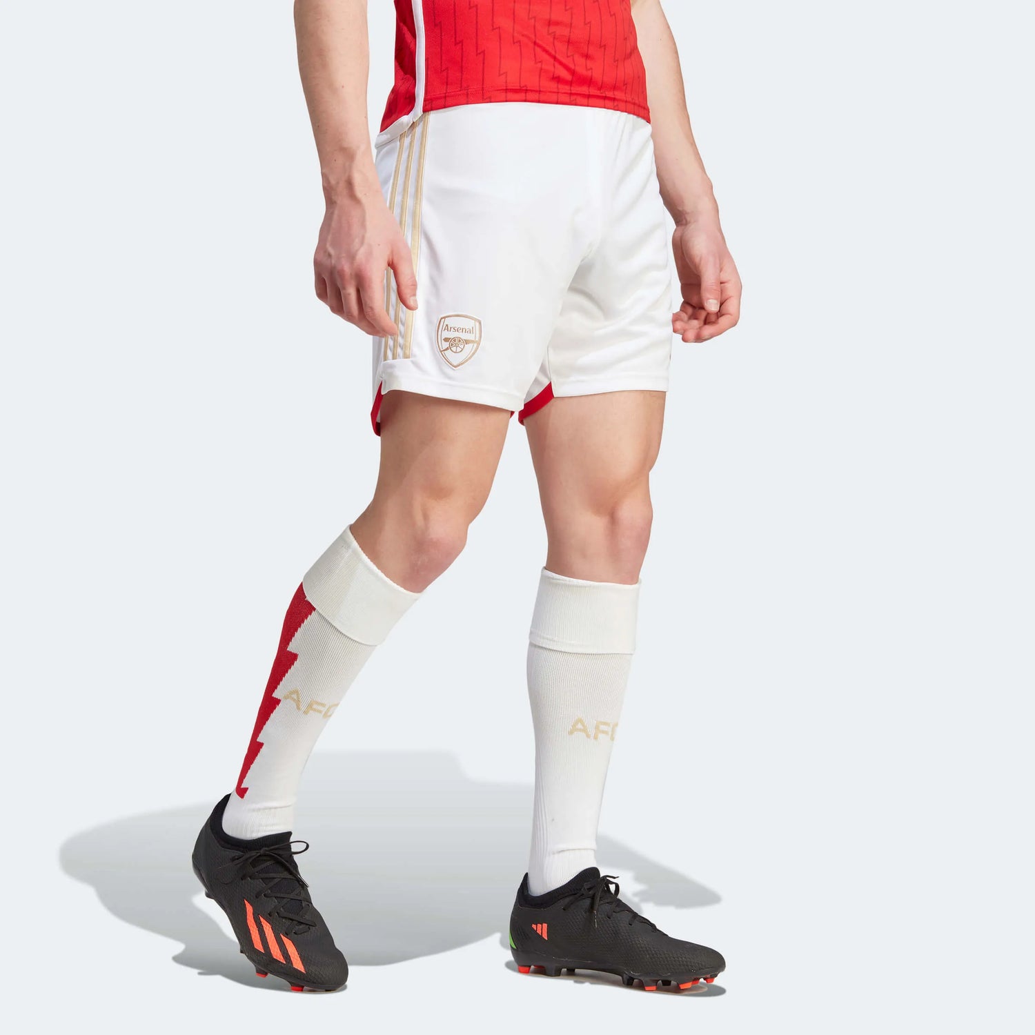 adidas 2023-24 Arsenal Men's Stadium Home Shorts (Model - Front)