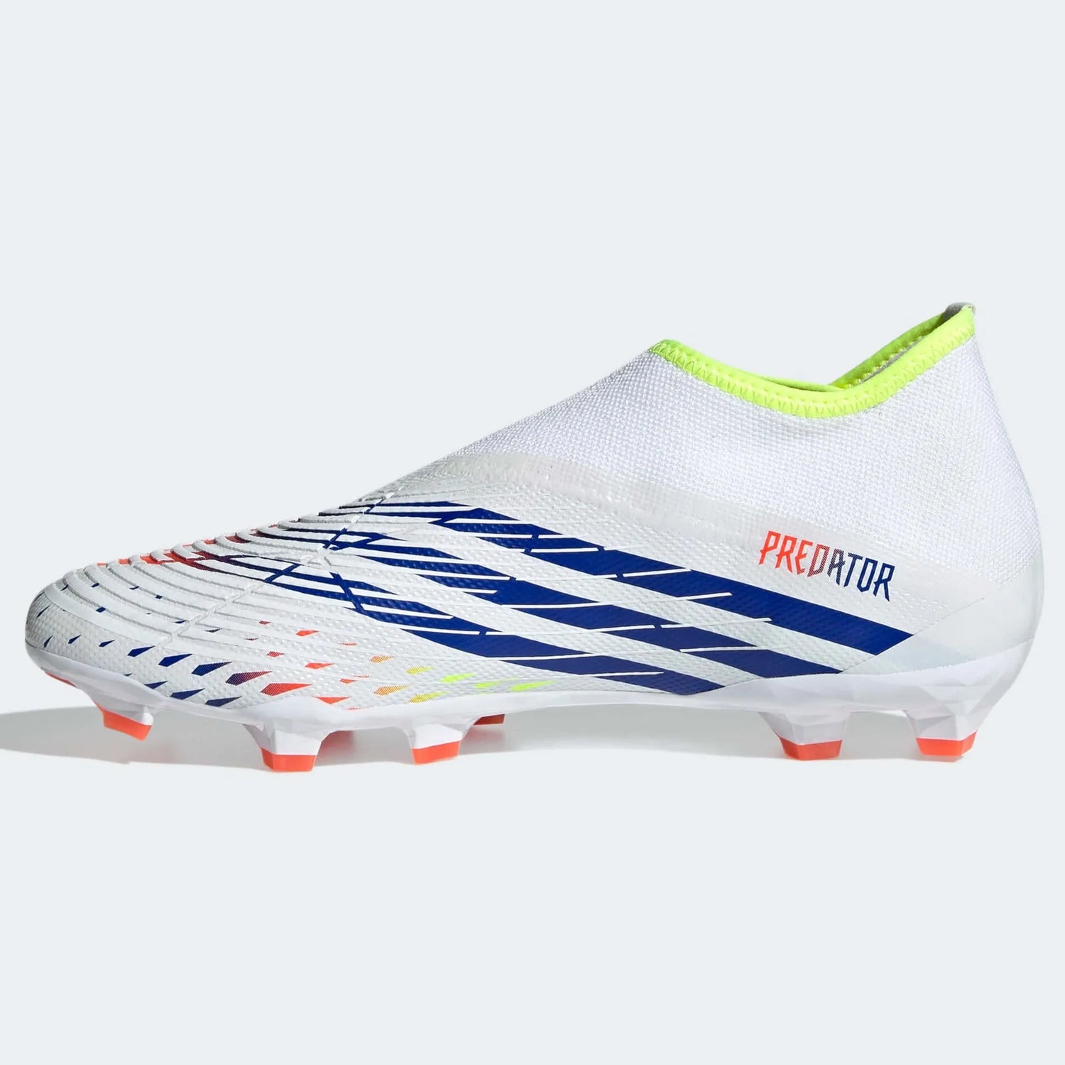 adidas Predator Edge.3 LL FG - White-Yellow-Blue (Side 2)