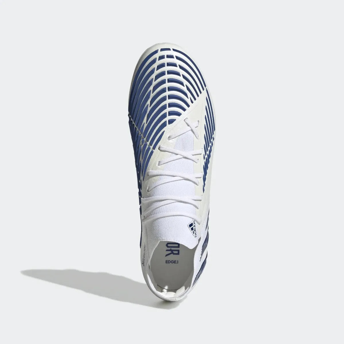 adidas Predator Edge .1 Low FG - White-Blue (Top)