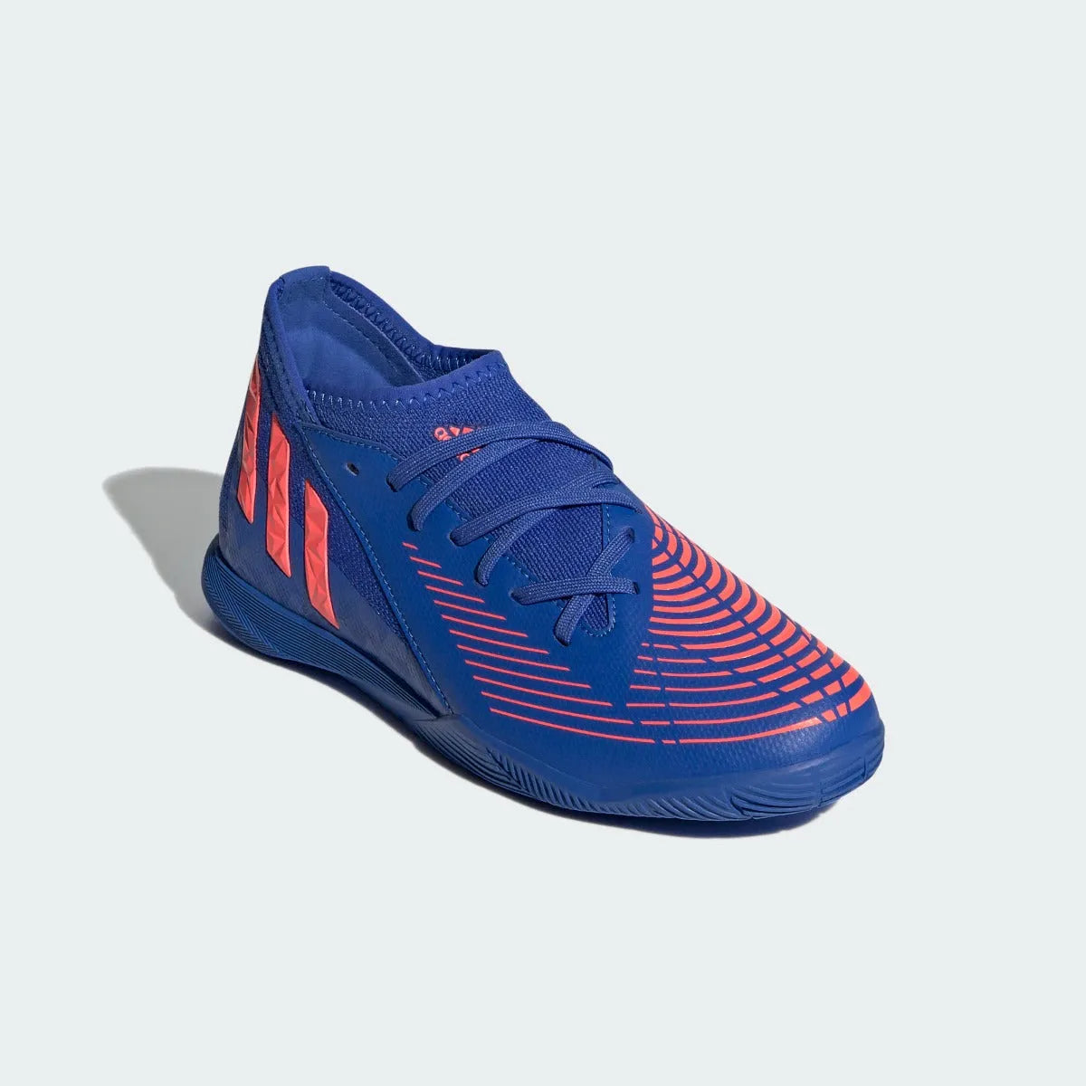 Adidas JR Predator Edge .3 IN - Hi Res Blue-Turbo (Diagonal 1)