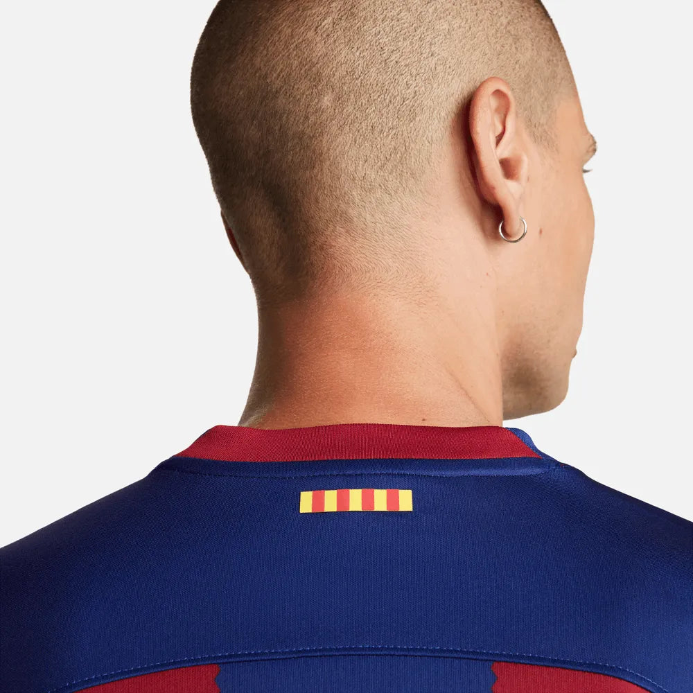 Nike 2023-24 Barcelona Men's Stadium Home Jersey (Detail 2)