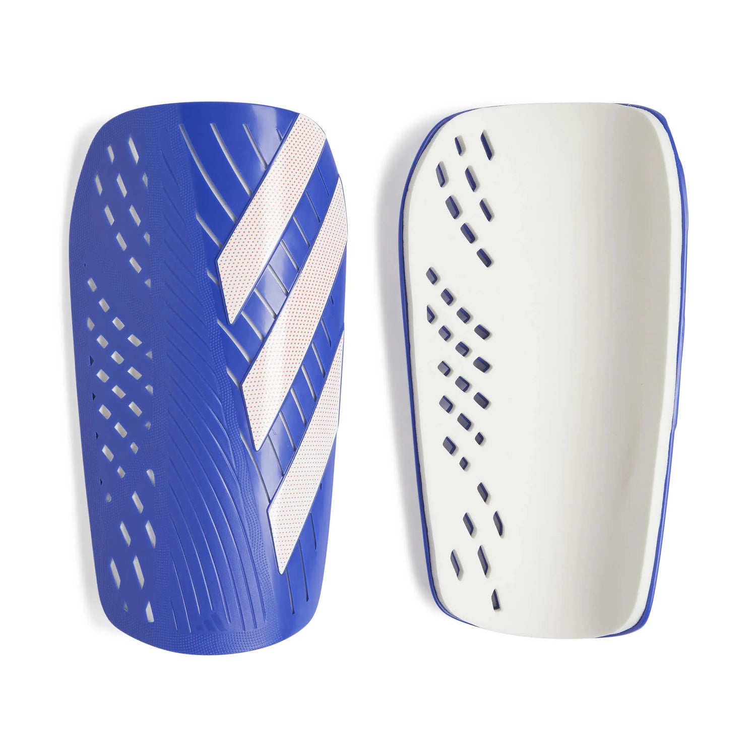 adidas Tiro Club Shin Guard Lucid Blue / White / Solar Red (Set)