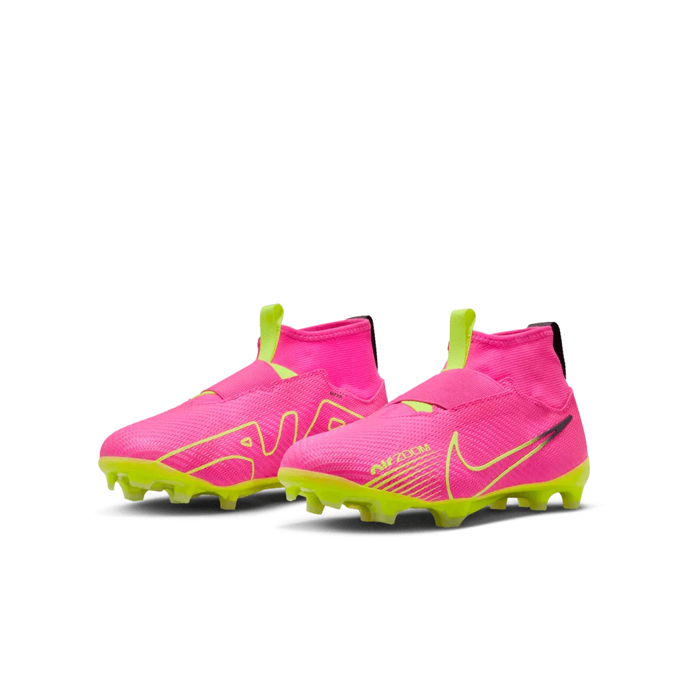 Nike Jr Zoom Superfly 9 Pro FG - Luminous Pack (SU23) (Pair - Lateral)