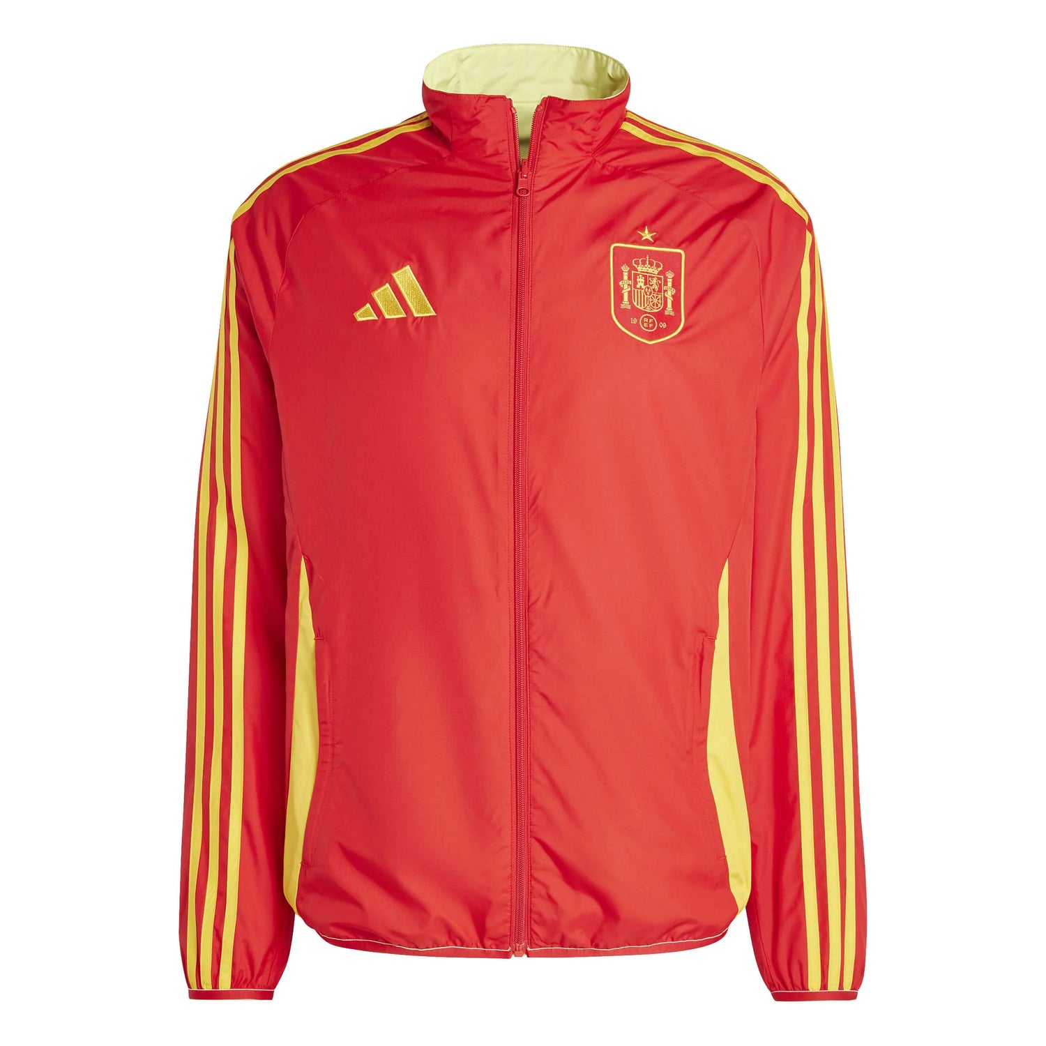 adidas 2024-25 Spain Men's Anthem Jacket (Front)