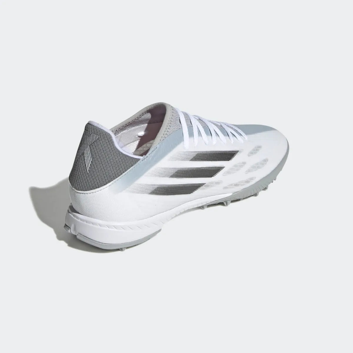 Adidas X Speedflow .3 TF - White-Iron Metallic (Diagonal 2)