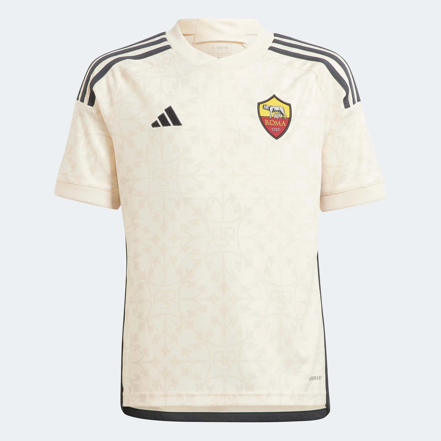 adidas 2023-24 Roma Youth Stadium Away Jersey (Front)