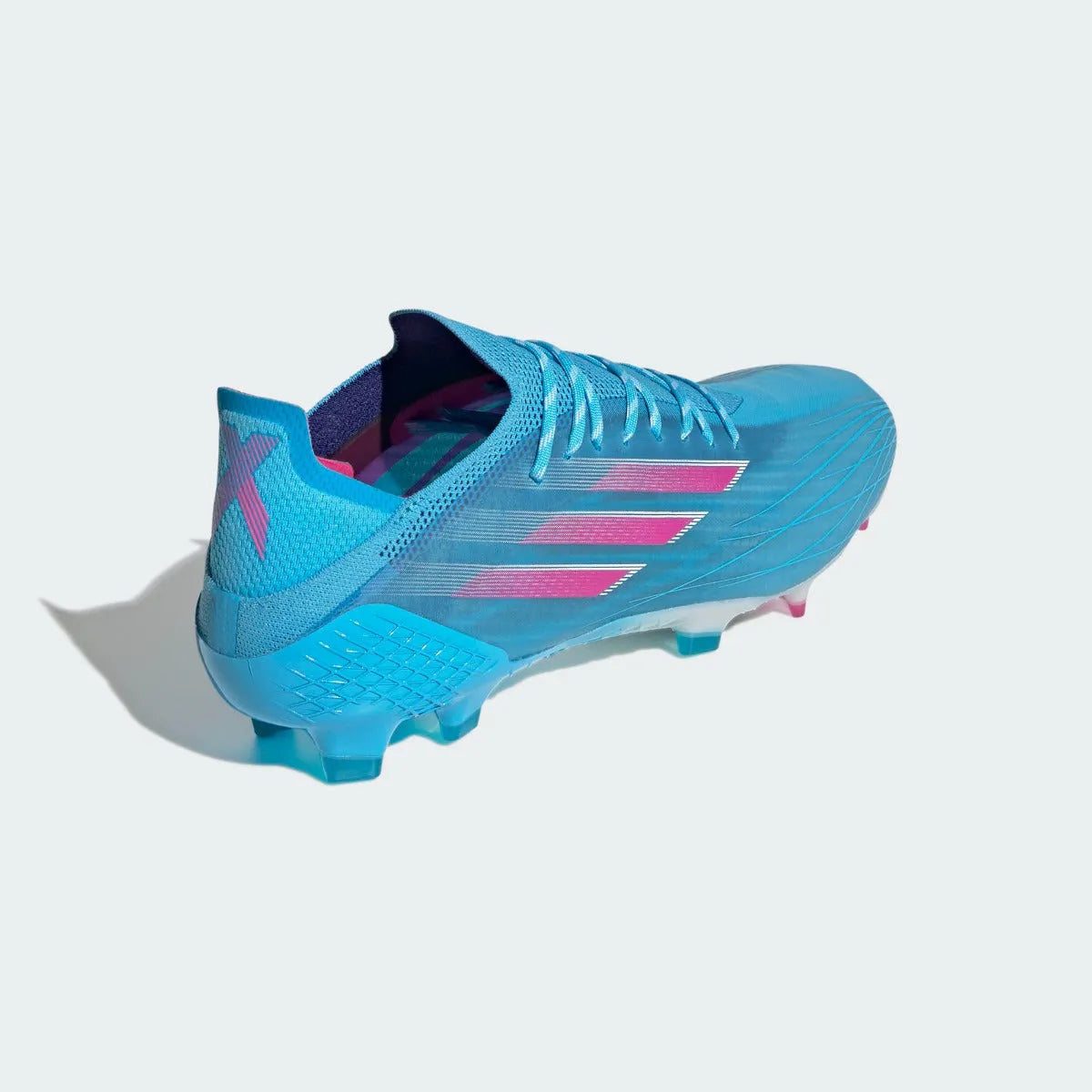 Adidas X Speedflow .1 FG - Sky Rush-Shock Pink (Diagonal 2)