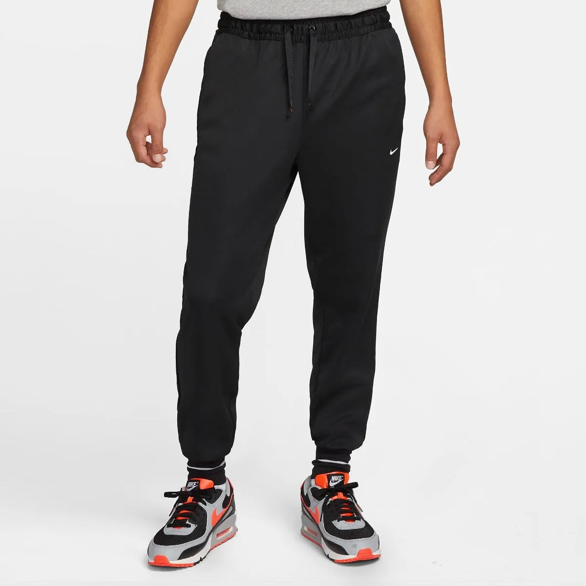 Nike FC Tribuna Sock Pants - Black (Model - Front)