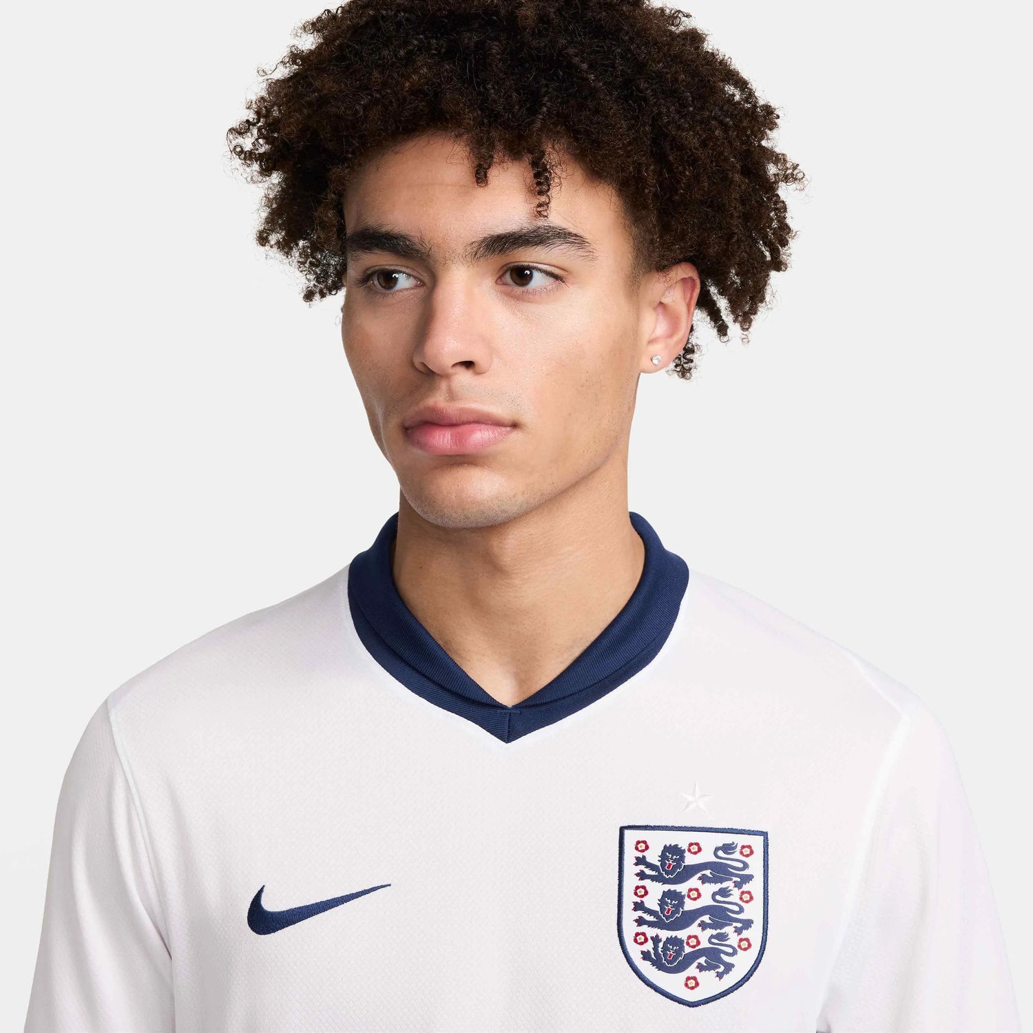 Nike 2024-25 England Men's Stadium Home Jersey (Detail 1)