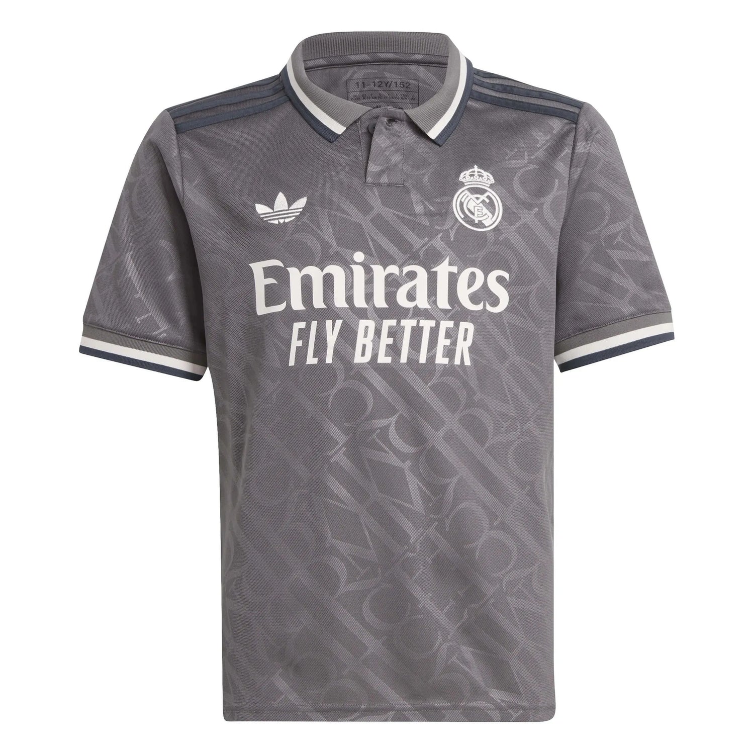 adidas 2024-25 Real Madrid Youth Stadium Third Jersey (Front)