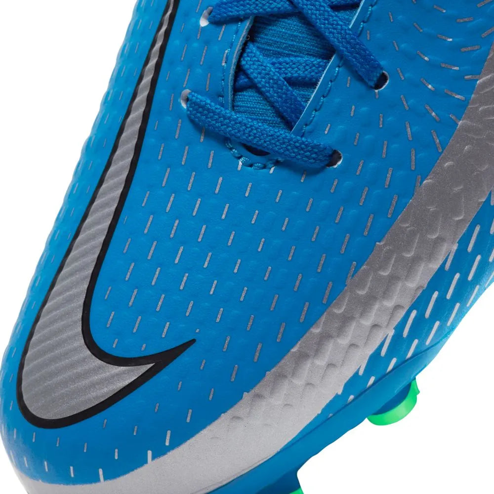 Nike JR Phantom GT Academy FG-MG - Blue-Silver (Detail 1)