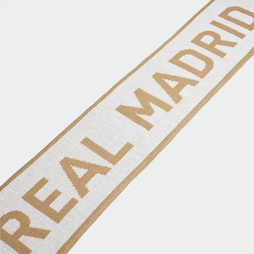 adidas 2019-20 Real Madrid Scarf - White-Gold