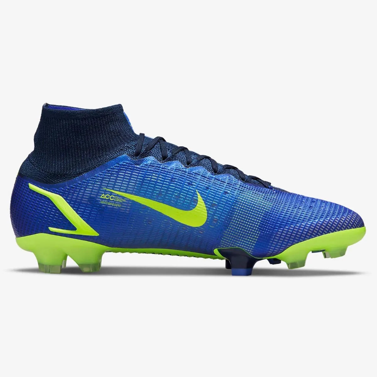 Nike Superfly 8 Elite FG - Sapphire-Volt (Back)