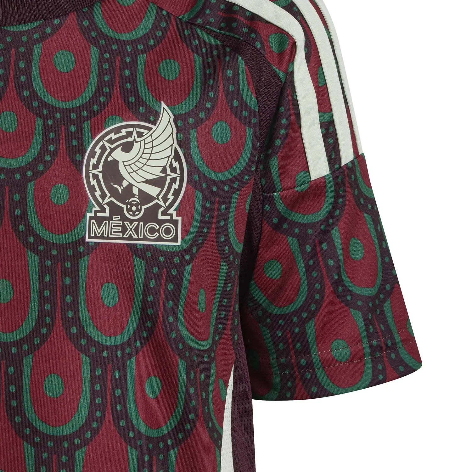 adidas 2024-25 Mexico Mini Kit Stadium Home Jersey (Detail 1)