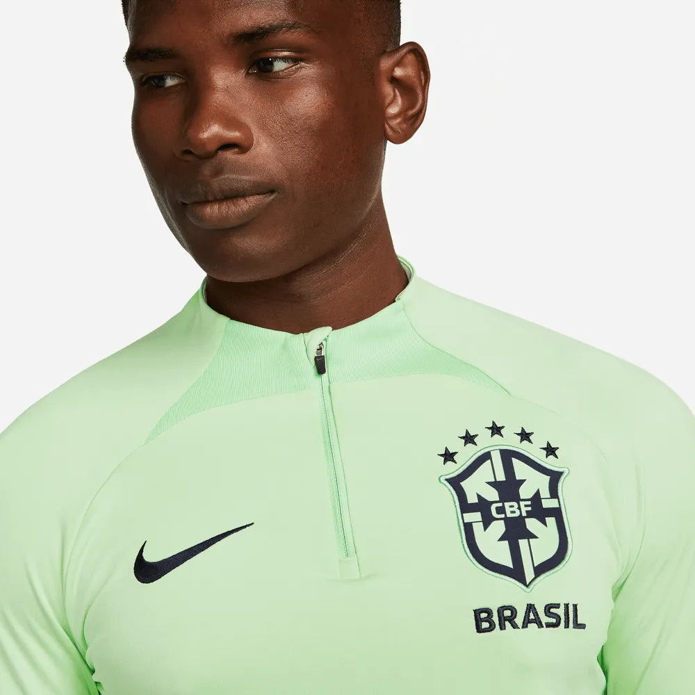 Nike 2022-23 Brazil Strike Top - Cucumber Calm (Detail 1)