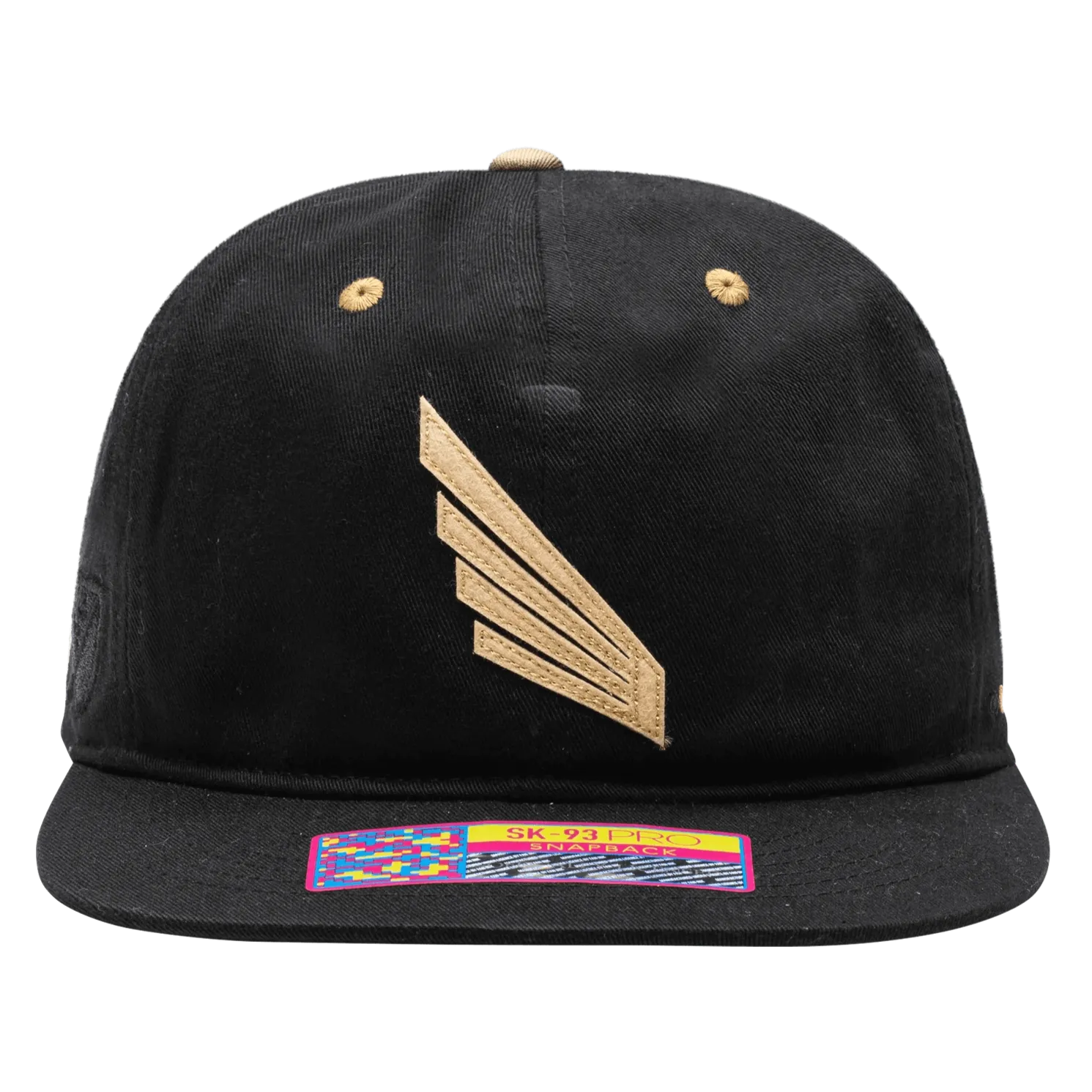 Fan Ink Collection LAFC Bankroll City Snapback Hat (Front)