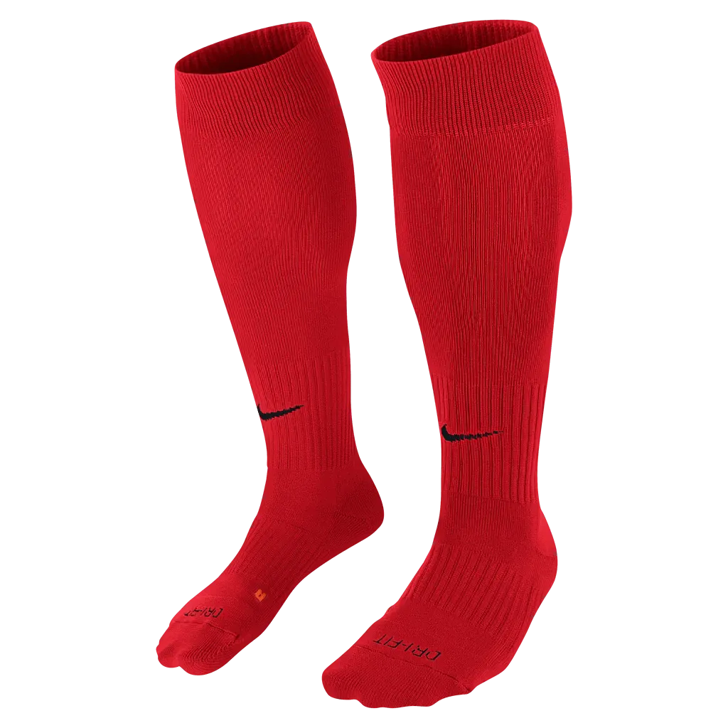 Nike Classic Knee-High Socks Red (Pair - Lateral)