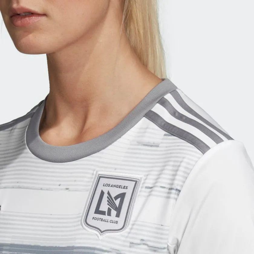 adidas LAFC Away womens Jersey White 2019 - Grey